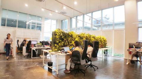 open concept office